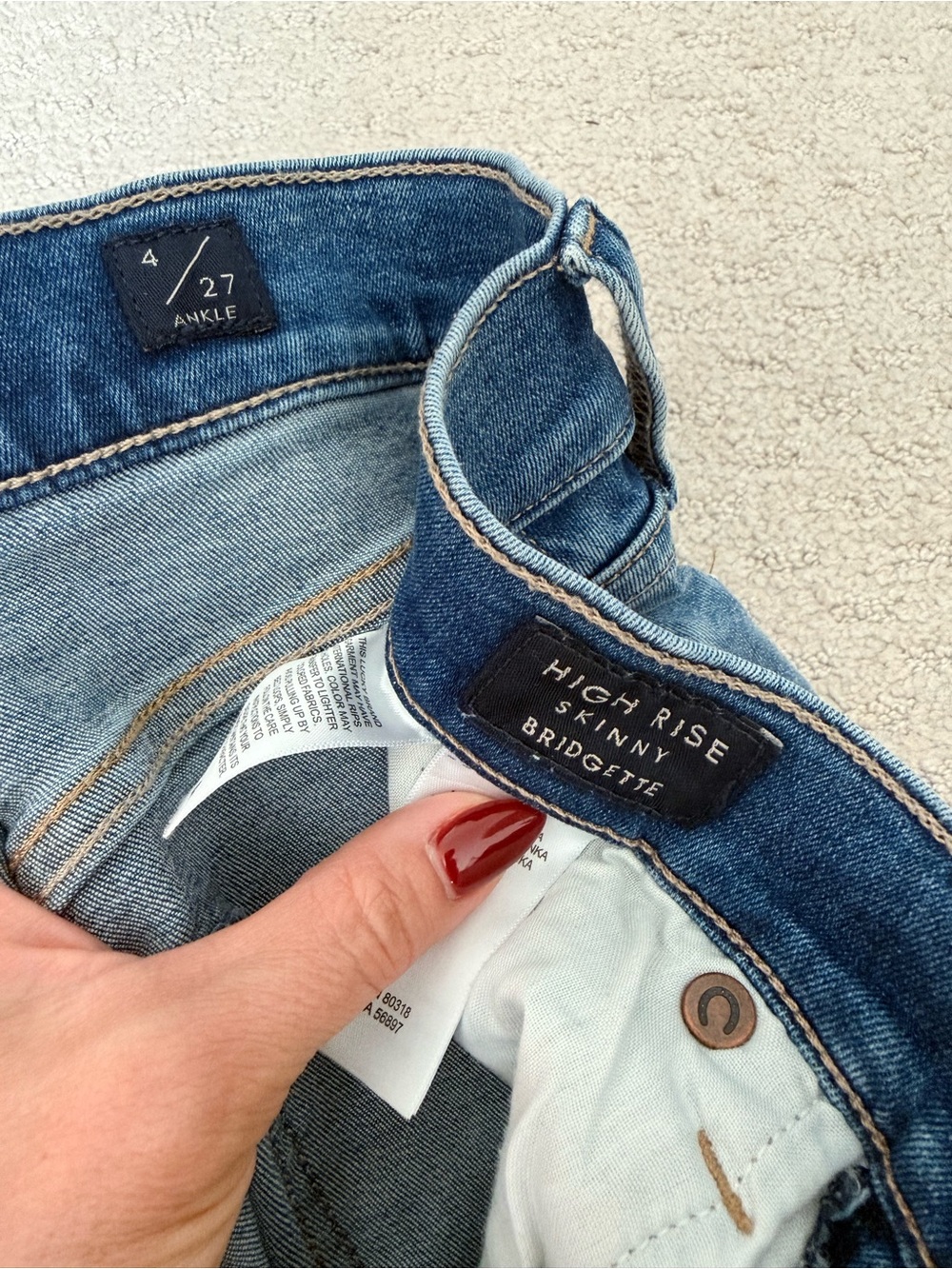 Lucky Brand, size 27. 5 pairs of Light to Dark Washes! - Picture 8 of 16